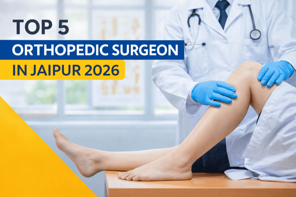 Top 5 Orthopedic Surgeons in Jaipur