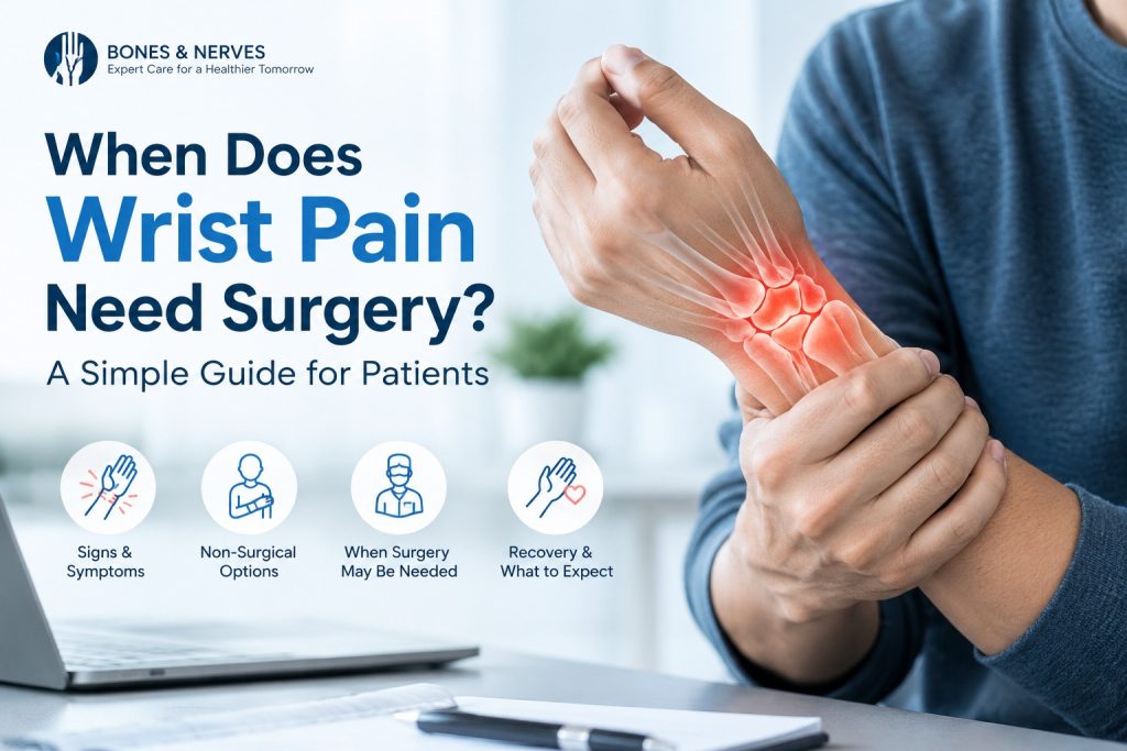 When Does Wrist Pain Need Surgery